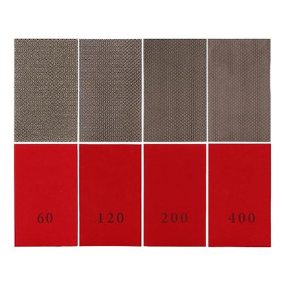 Diamond Sandpaper Electroplated Polishing Sheet Abrasive Sanding Paper Grit 60 - Image 2