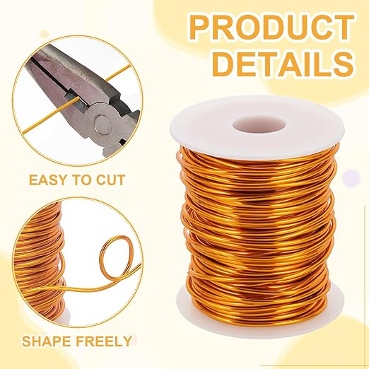 uxcell 12 Gauge / 2mm Anodized Aluminum Wire - Image 3