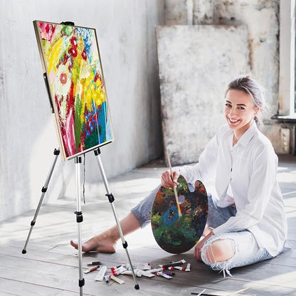 Art Artist Easel Stand for Painting, Portable Adjustable Easels for Painting - Image 4