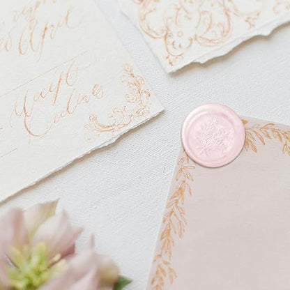 Glue Gun Sealing Wax Sticks for Wax Seal Stamp -Light Pink, Cards Envelopes - Image 4