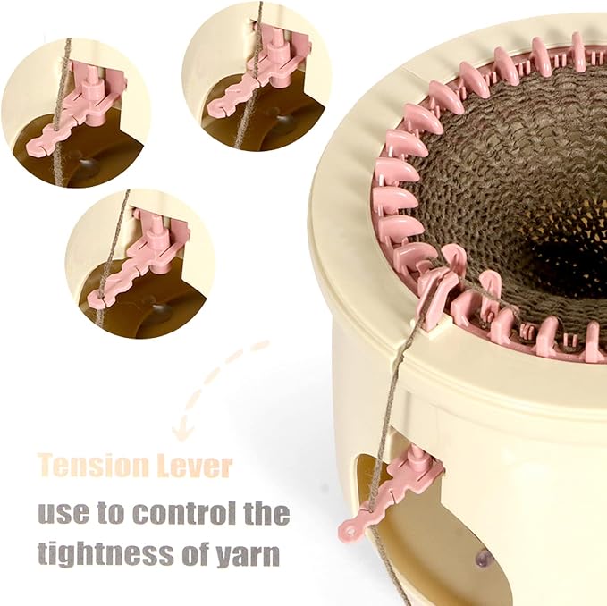 SENTRO Knitting Machines, 32 Needles Knitting Loom Smart Knitting Board - Image 6