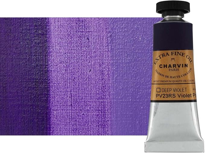 Charvin Extra Fine Oil Paint, Deep Violet 20 ml by Unknown