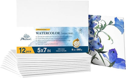 PHOENIX Watercolor Canvas Boards by PHOENIX