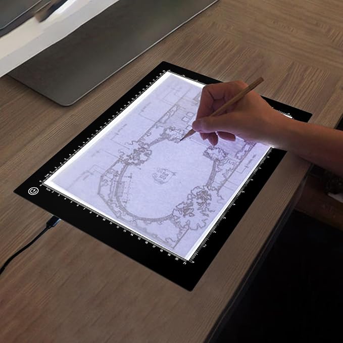 Light Box Drawing Pad A4, Tracing Board - Image 9