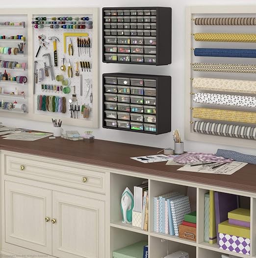 Akro-Mils 44-Drawer Plastic Drawer Storage Cabinet - Image 11