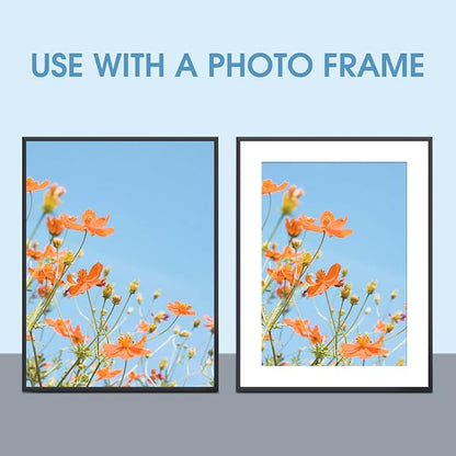 HOTUO 10 Pack 5x7 White Picture Mats, 4 Ply Thickness Frame Mattes - Image 5