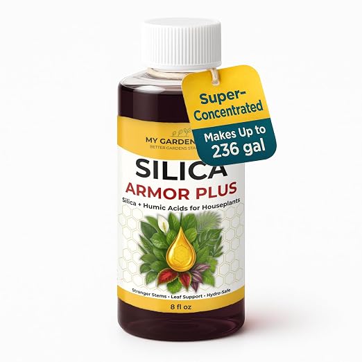 Silica for Plants with Humic Acid – Liquid Houseplant Fertilizer & Plant Food by GARDENWISE