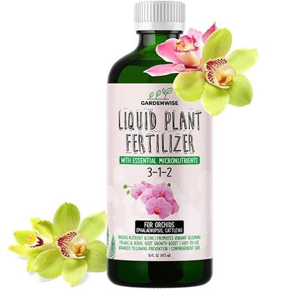 Liquid Orchid Fertilizer Concentrate 3-1-2 by GARDENWISE
