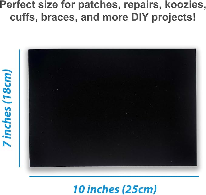 Neoprene Fabric Assortment Sample Patch Sheet Packs - Image 2