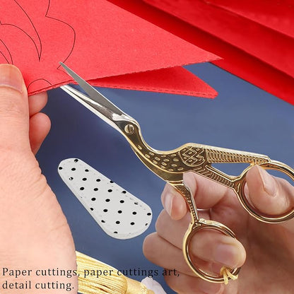BIHRTC 4.5Inch Bird Sewing Scissors Craft Threading Scissors - Image 6