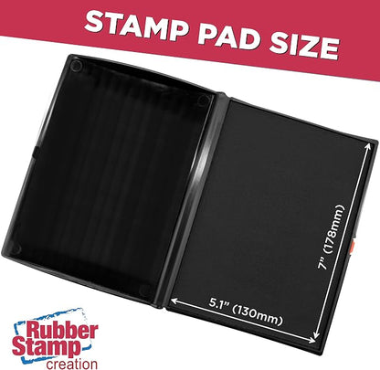 Large Premium Black Ink Stamp Pad - Image 3