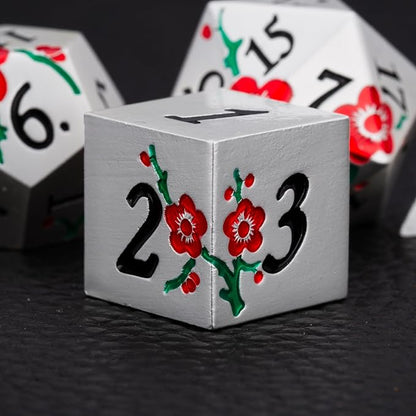 Metal Dice Set D&D by Maywin