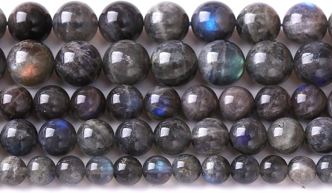6mm 60pcs AAA Natural Labradorite Gemstone Beads by NaturalStoneBeads