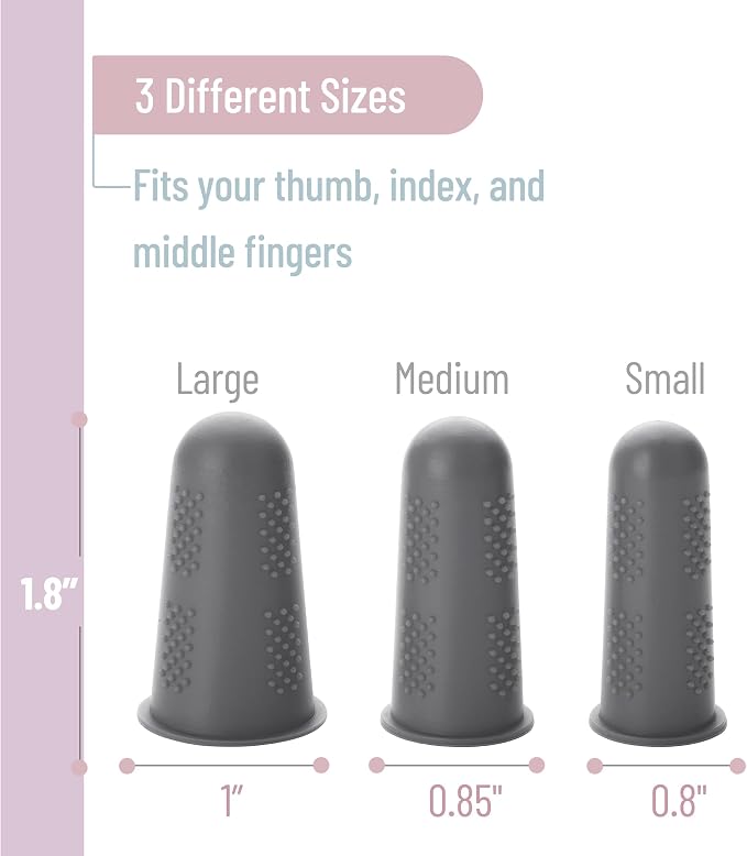 Mr. Pen- Hot Glue Gun Finger Protectors, Silicone Finger Protectors, Rubber - Image 3
