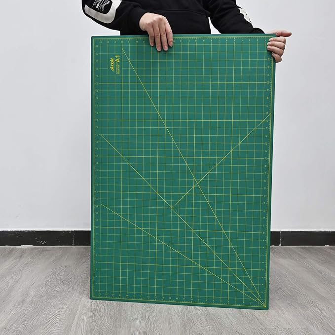ArtAt Self Healing Cutting Mat: 24 x 36 inch Green Large 5-Ply Double-Sided - Image 6