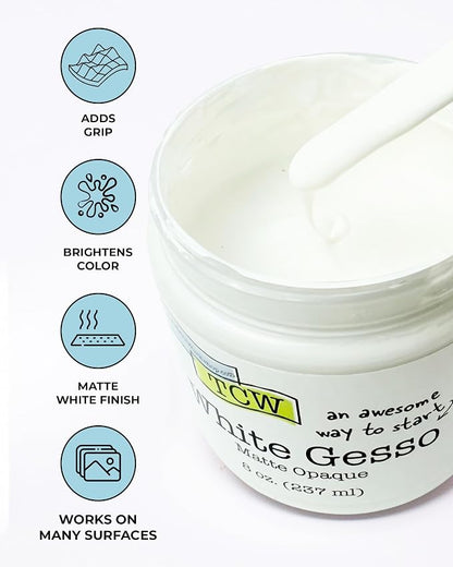 The Crafter's Workshop White Gesso Primer - Image 2