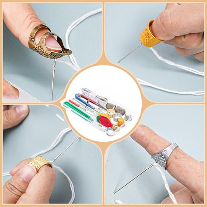 CousDUoBe Sewing Thimble Kit, thimbles - Image 3
