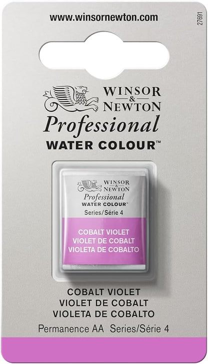 Winsor & Newton Professional Water Colour Paint, Half Pan, Cobalt Violet by WinsorNewton