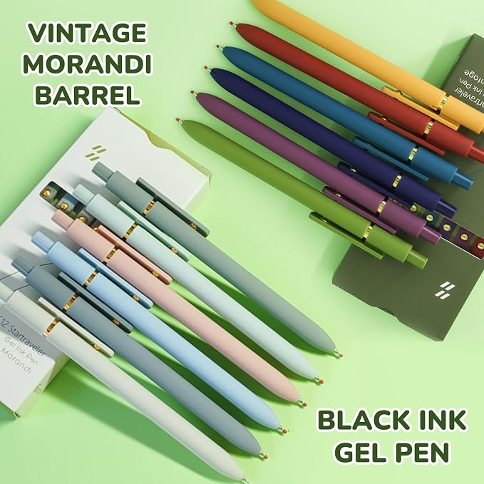 Gel Pens, 0.5mm Fine Point Smooth Writing Pens, High-End Series Retractable Pens - Image 6