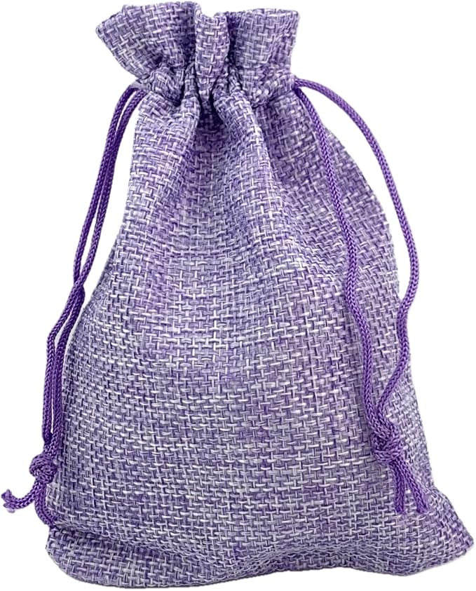 Palmhomee Pack of 25 Burlap Gift Bags by Palmhomee
