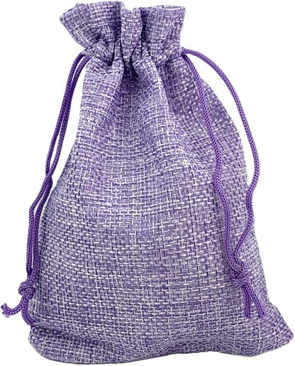 Palmhomee Pack of 25 Burlap Gift Bags by Palmhomee