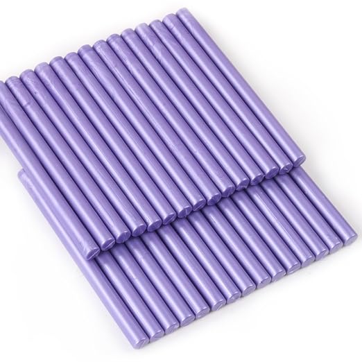 Pearl Purple Wax Seal Sticks, HOSEALING Glue Gun Wax Seal Sticks - Image 3