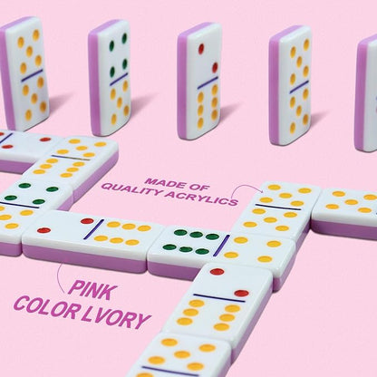 IDTQ Dominoes Set for Adults, Double 6 Dominos Game Set - Image 6