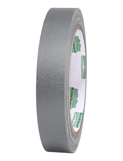 BookGuard 0.75 inch Premium Bookbinding Repair Cloth Tape, 15 Yard Roll by ChromaLabel