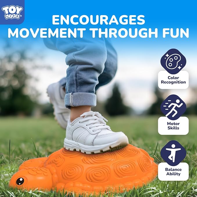 TOY Life 10 Pcs Turtle Balance Stepping Stone - Image 3