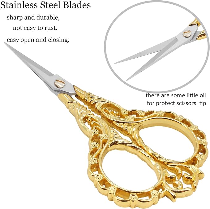 BIHRTC DIY Tools Dressmaker Small Shears - Image 2