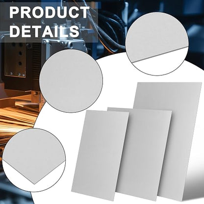 Galvanized Metal Sheet 12" x 12" x 1/32" Inch Galvanized Steel Sheet Plates - Image 5