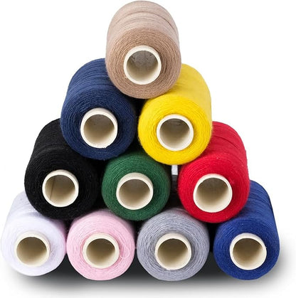 10 Colors Serger Sewing Thread by FDMGroup