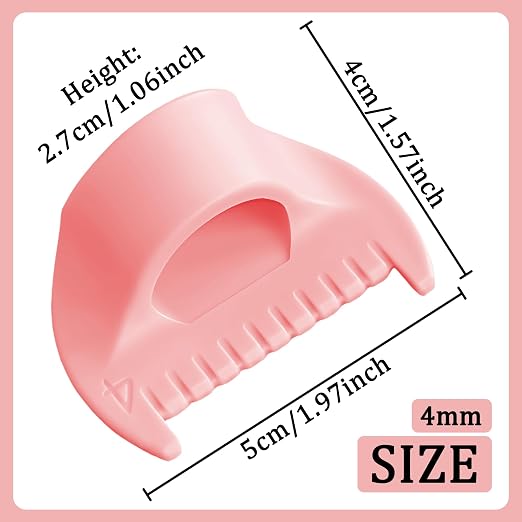 1 PCS 4mm Edge Lock Seam Guide, Mini Sewing Finger Ruler - Image 2