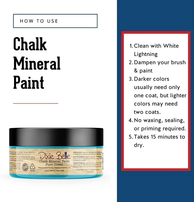 Dixie Belle Paint Company Chalk Finish Furniture Paint - Image 3