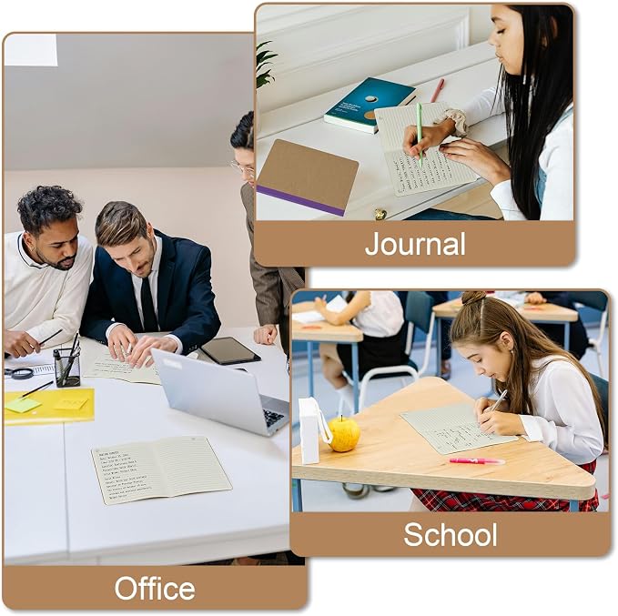 ZCZN 50 Pack Colorful Lined Notebooks Bulk, A5 Journals - Image 8