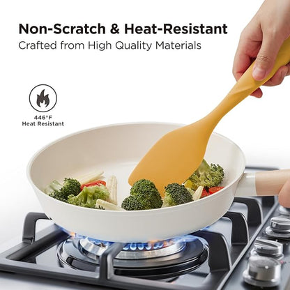 Kitchen Mama WaltzGrip Platinum Silicone Scraping Spatula: Heat Resistant - Image 5
