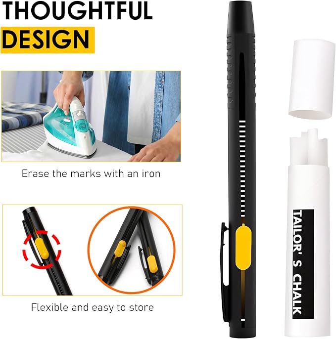 Heat Erasable Fabric Marker for Sewing, Embroidery, Erasable Pens for Fabric - Image 5