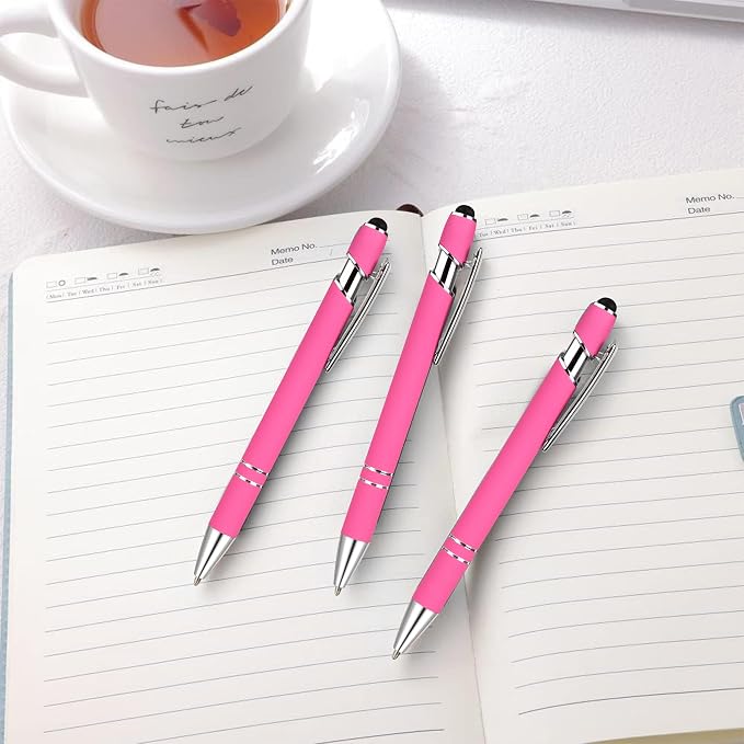 12 PCS 2 in 1 Stylus Ballpoint Pen - Image 6