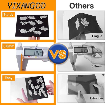 160 PCS Stamp and Die Storage Bag and Rubber Magnetic Sheets, Die Storage Set - Image 2