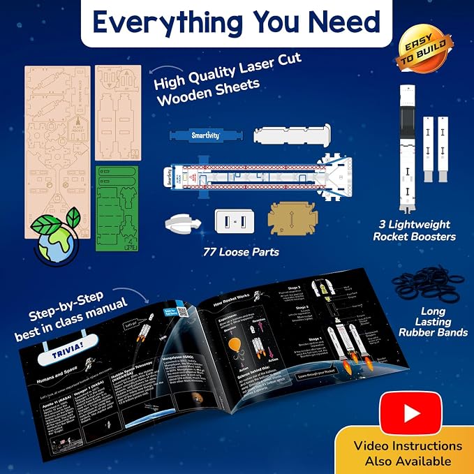 Smartivity Rocket Launcher STEM Kit - Image 5