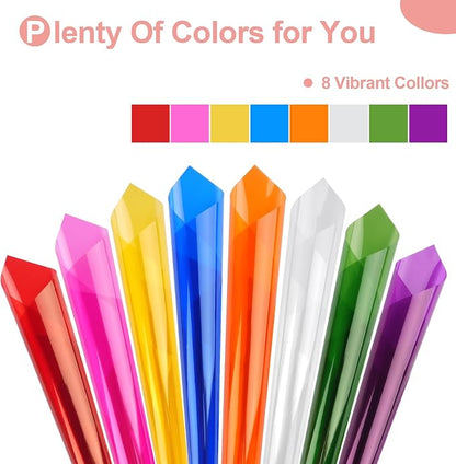 PEASUG 120 PCS Cellophane Sheets, Cello Sheets, Cellophane Paper Sheets - Image 6