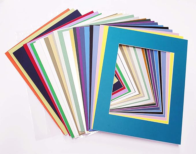 5x7 Mat for 8.5x11 Frame by Poster+Palooza