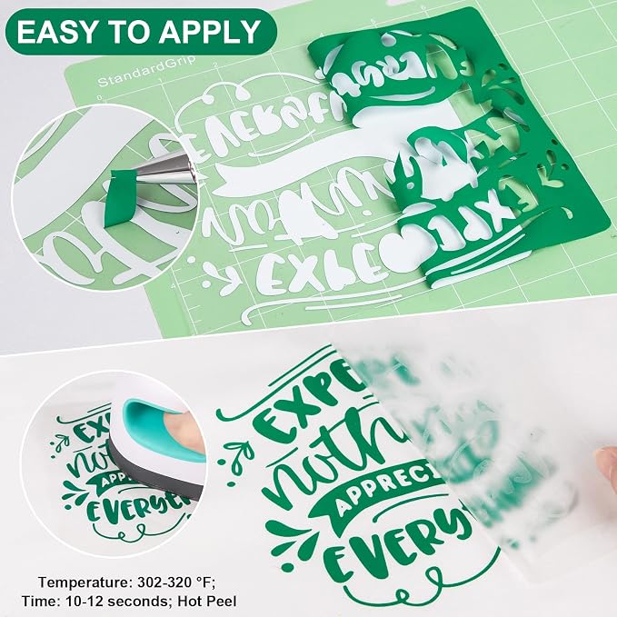 VINYL FROG Heat Transfer Vinyl Roll HTV Vinyl - Image 3