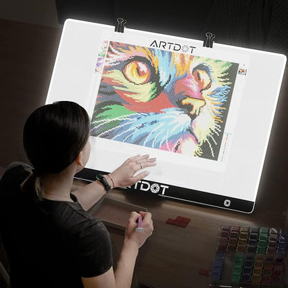 ARTDOT A2 LED Light Pad for Diamond Painting USB Powered Light Board Kit - Image 7