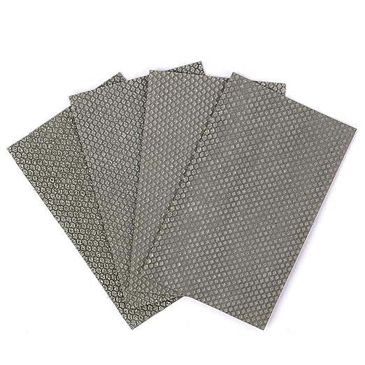 Diamond Sandpaper Electroplated Polishing Sheet Abrasive Sanding Paper Grit 60 by HOMESOM