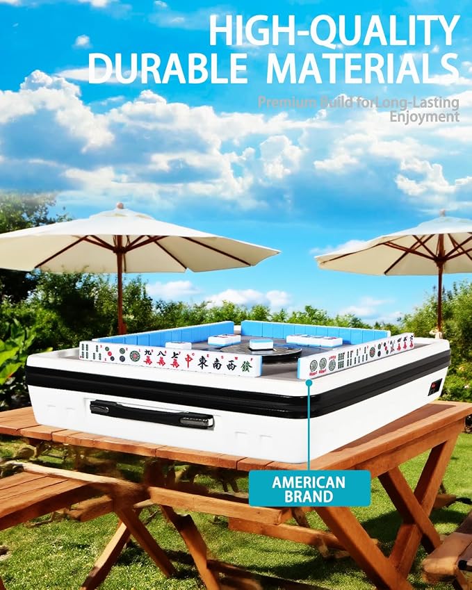 Portable Automatic Mahjong Table, Hand-held Mini-Mahjong, Automatic Mahjong - Image 6