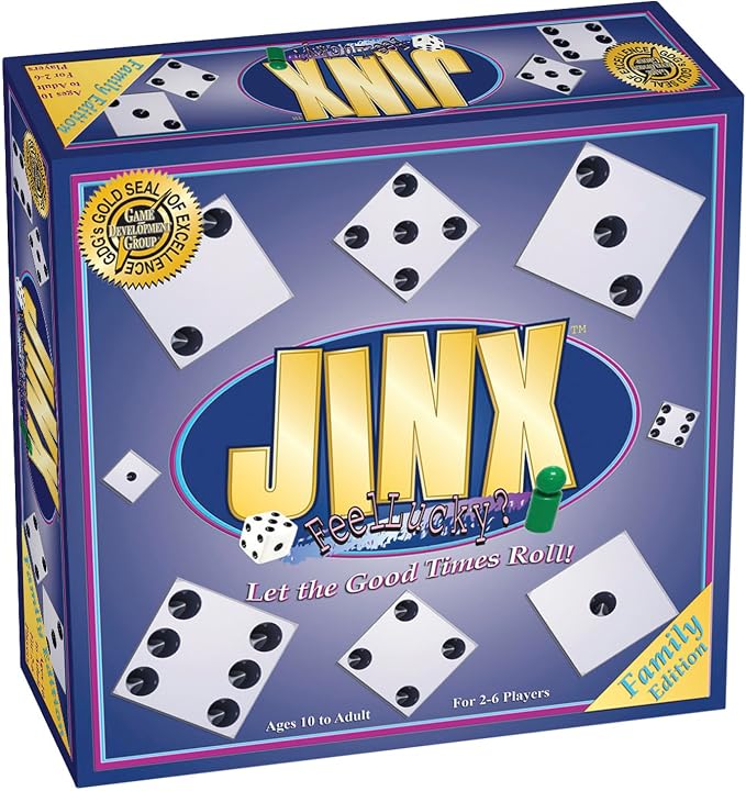 Jinx - Fast and Fun Board Game of Chance Where The Luck of The Roll Determines by GameDevelopmentGroup