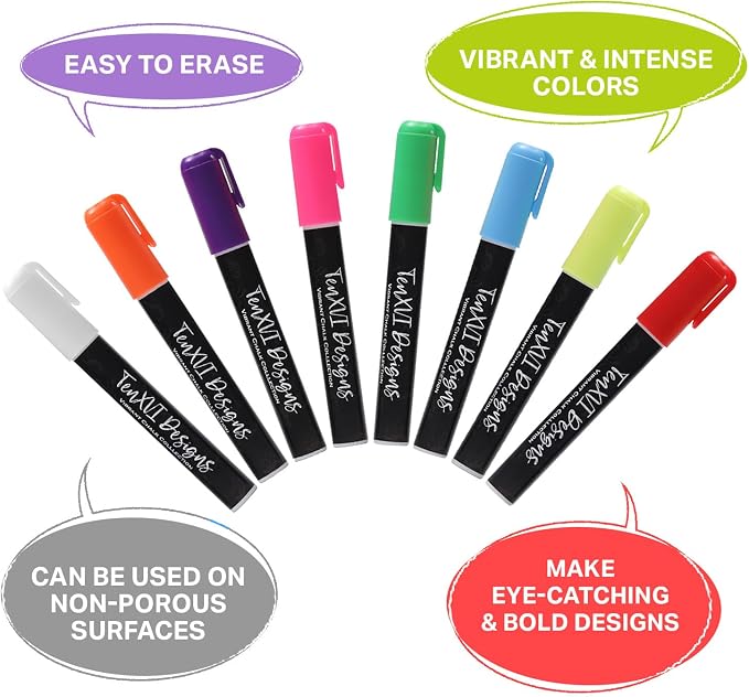 TenXVI Designs Chalk Markers - Image 4
