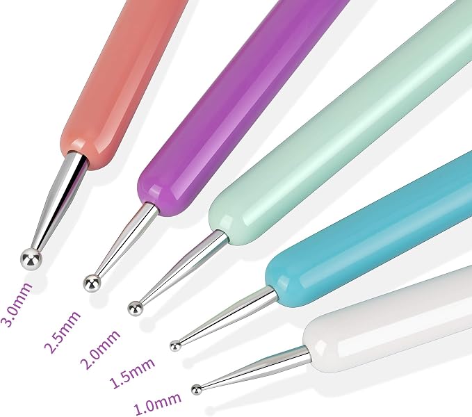 5 Pcs Pattern Tracing Stylus, Ball Embossing Stylus - Image 3