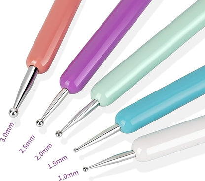 5 Pcs Pattern Tracing Stylus, Ball Embossing Stylus - Image 3